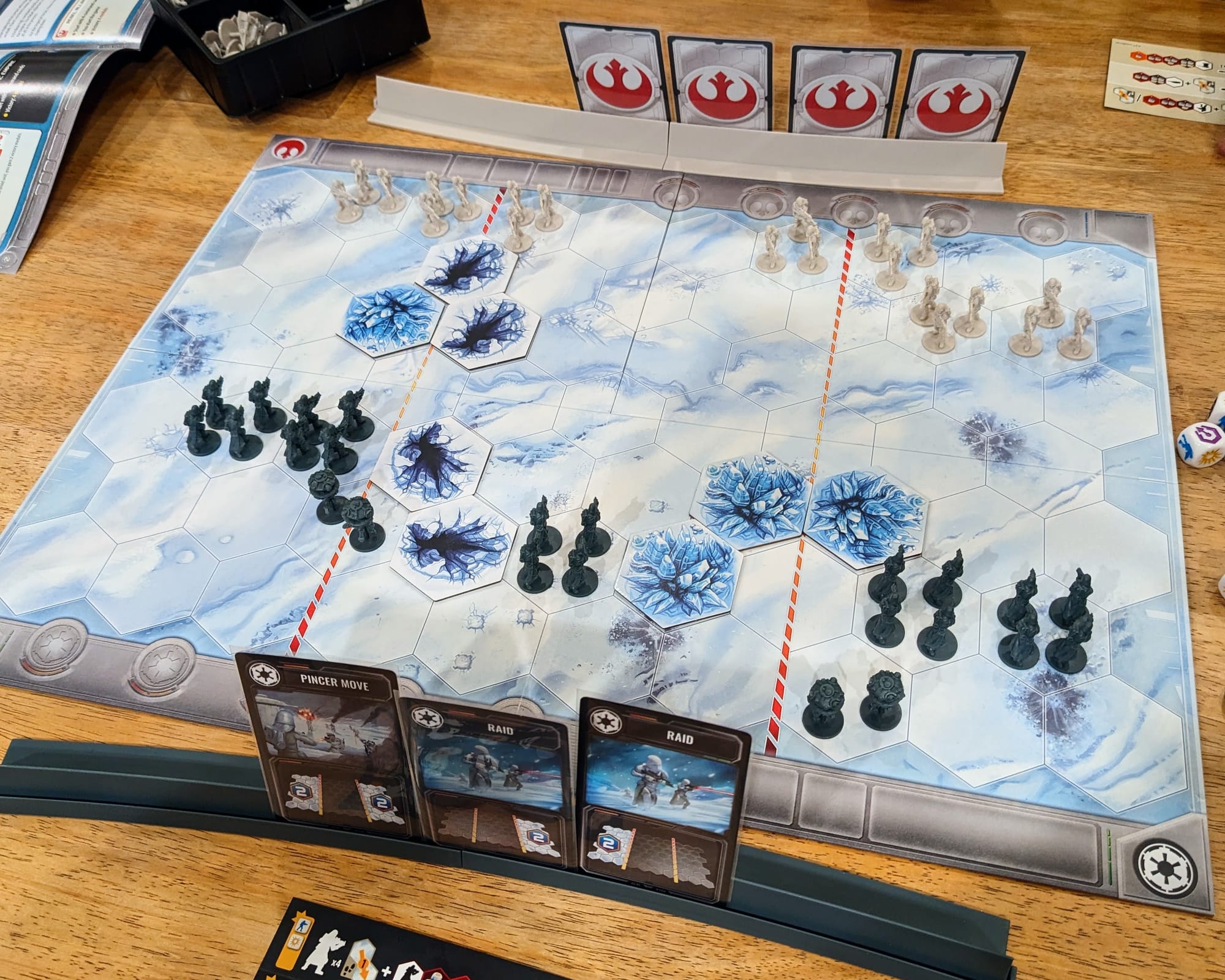 GamingTrend Star Wars Battle of Hoth Days of Wonder Board Game Scenario 1
