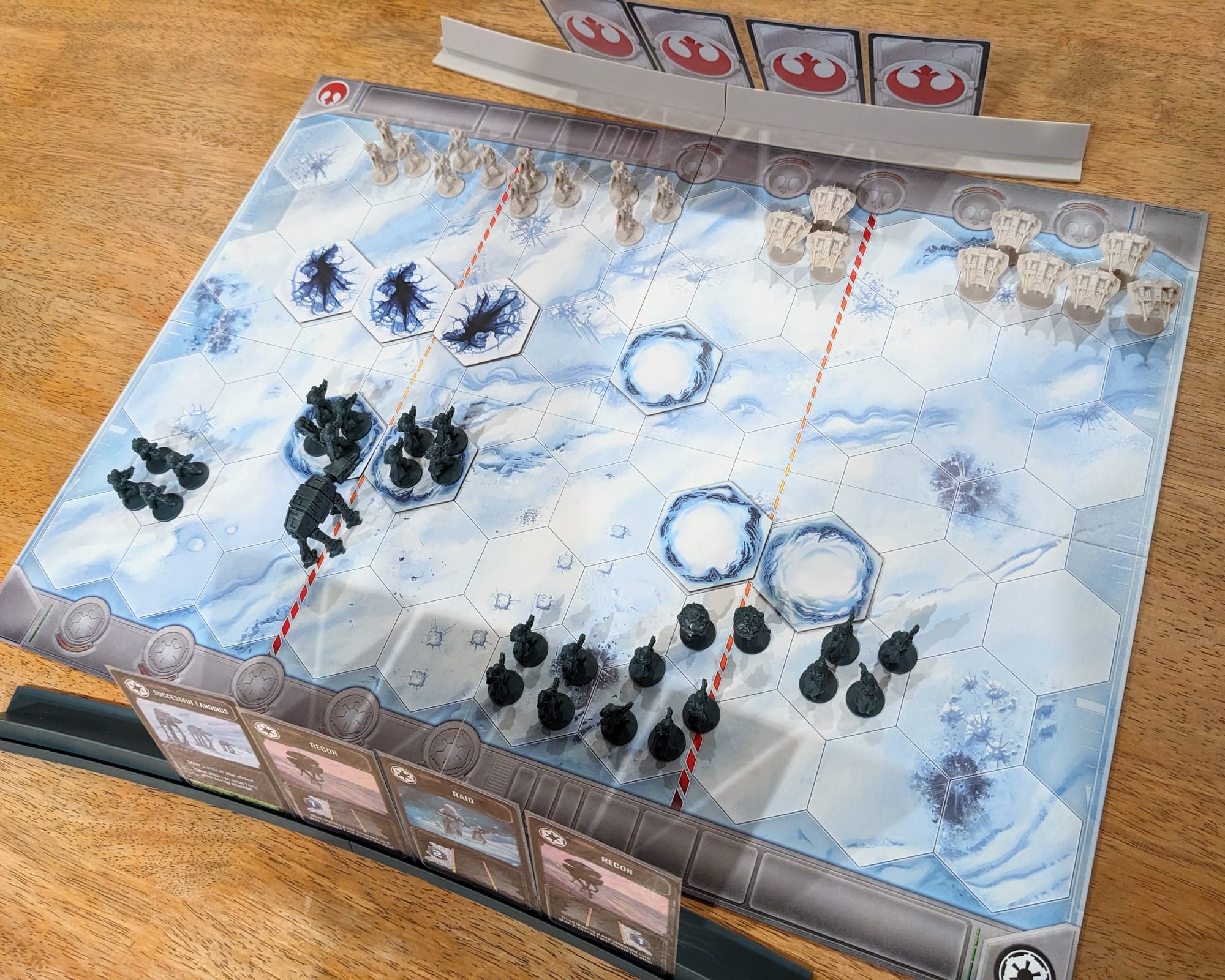 GamingTrend Star Wars Battle of Hoth Days of Wonder Board Game Scenario 2