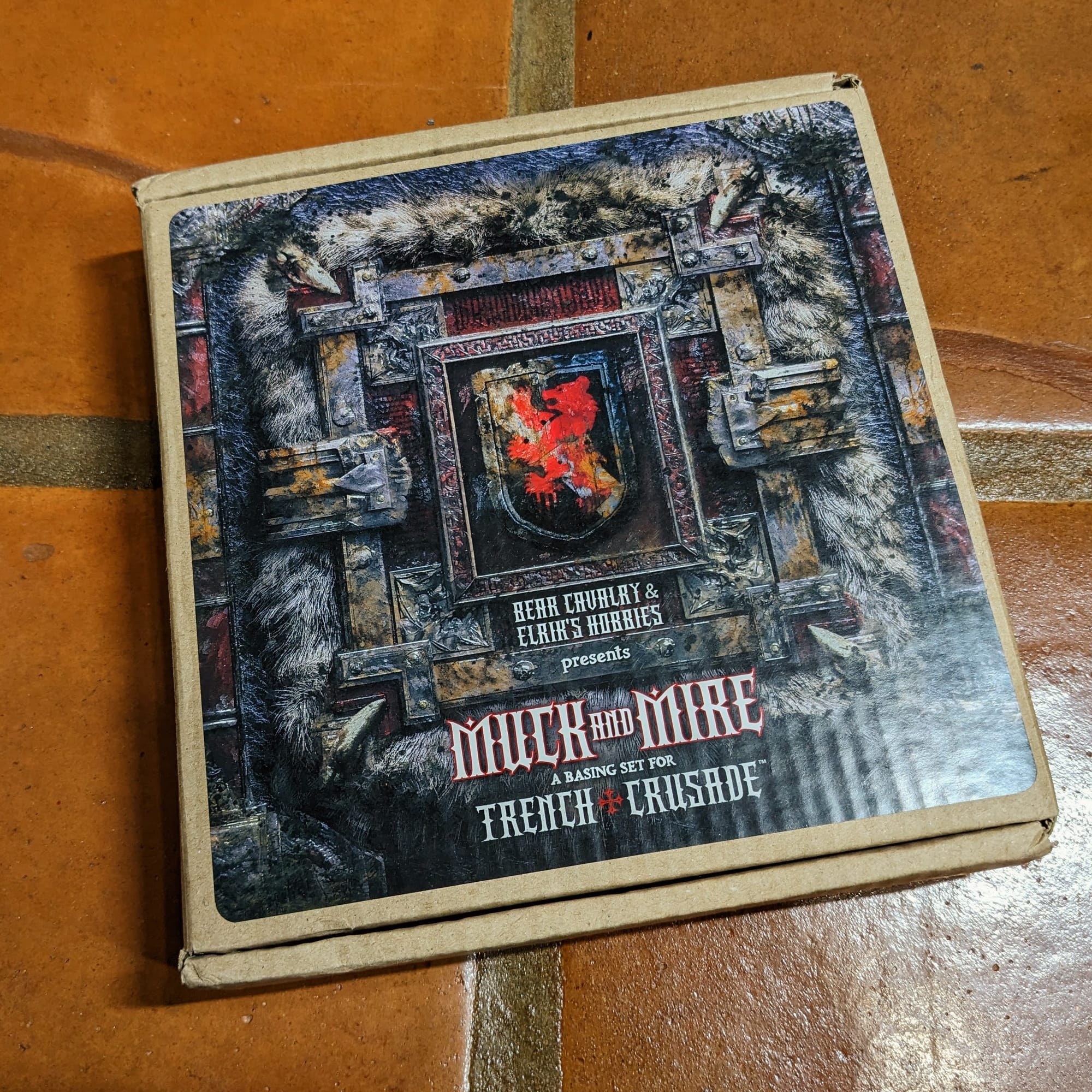 Bear Cavalry Elrik's Hobbies Muck and Mire Trench Crusade Basing Box