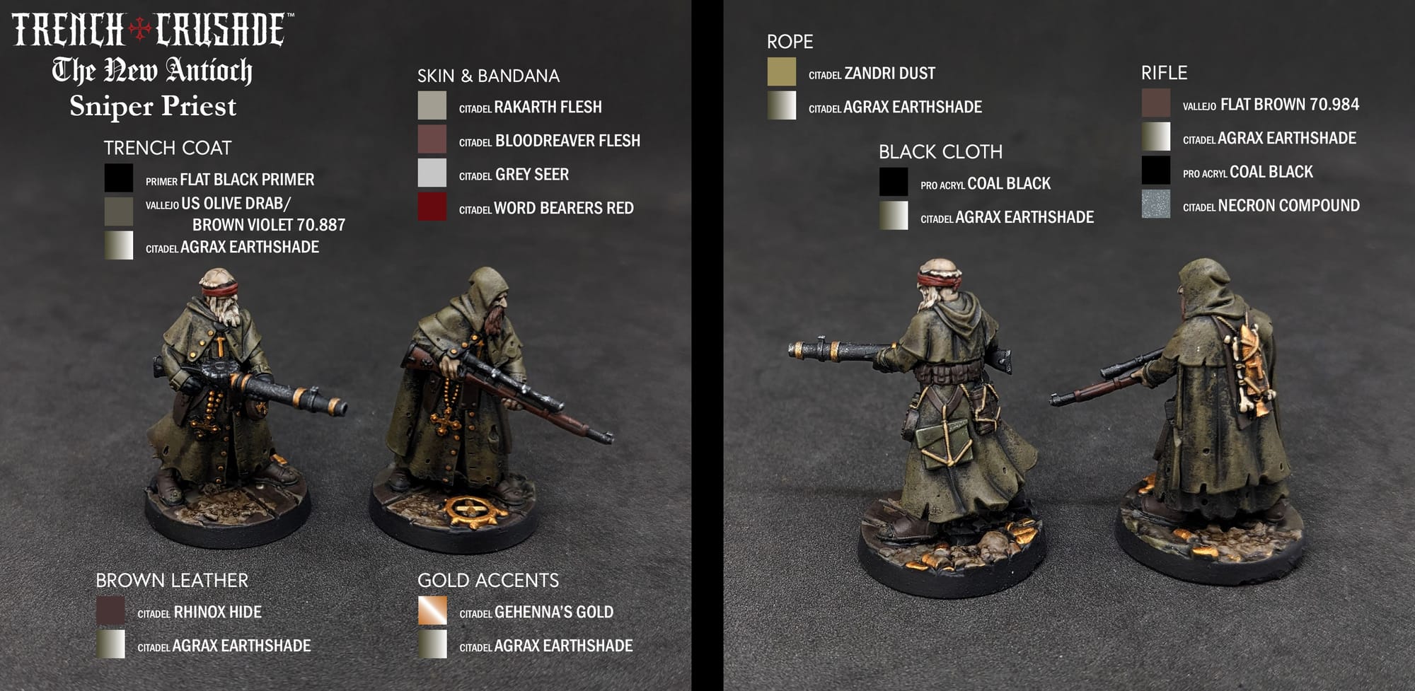 GamingTrend Learn to Paint Trench Crusade New Antioch Sniper Priest