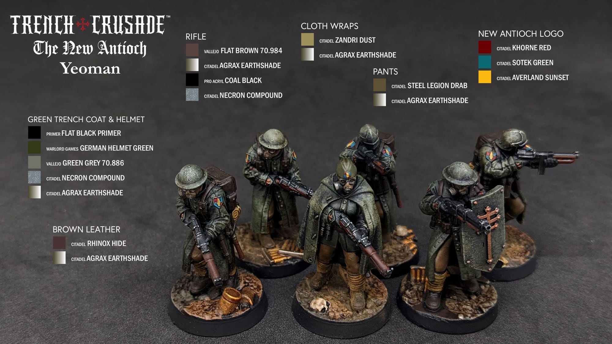 GamingTrend Learn to Paint Trench Crusade New Antioch Yeoman