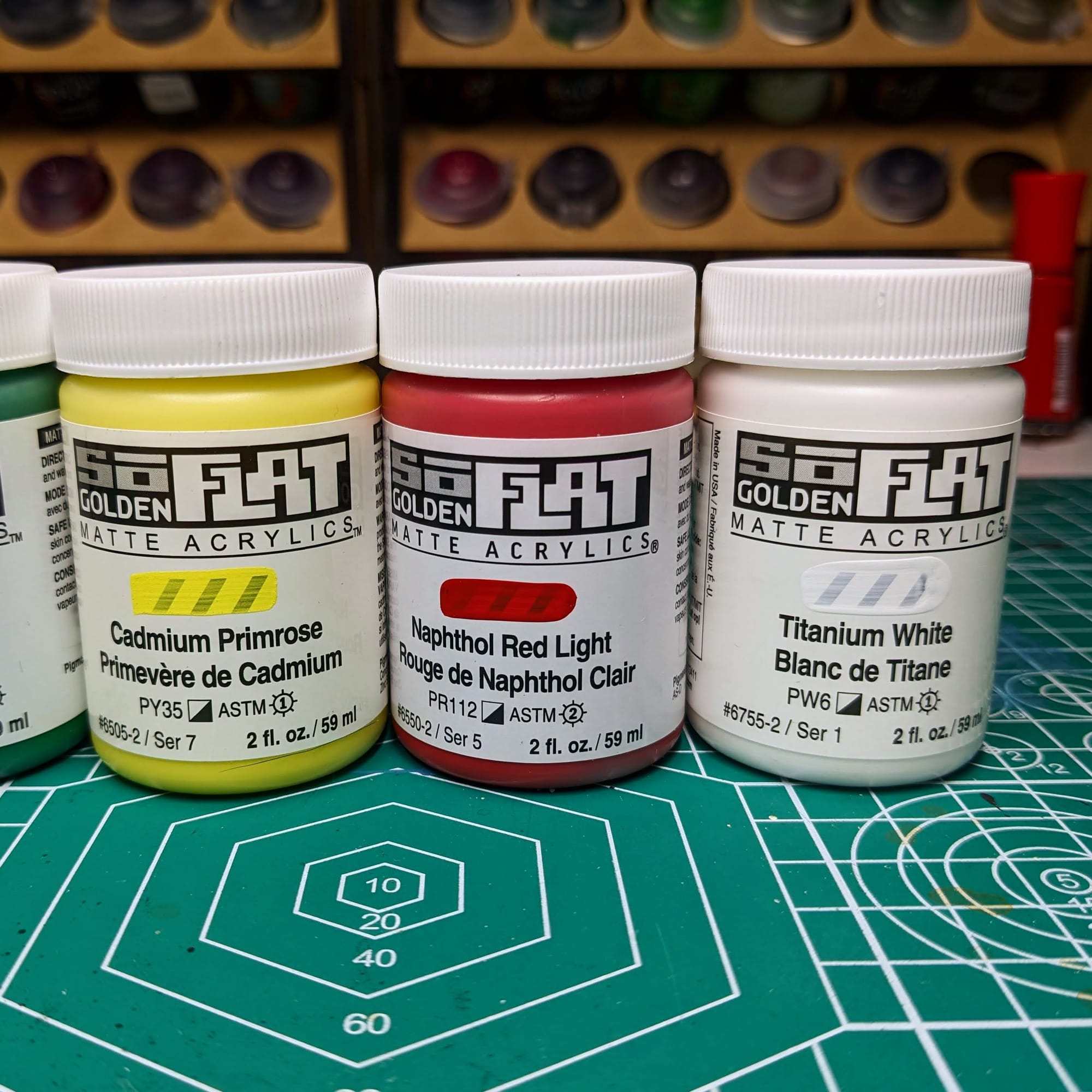 Golden Paints SoFlat Pop! Box Set Yellow Red White