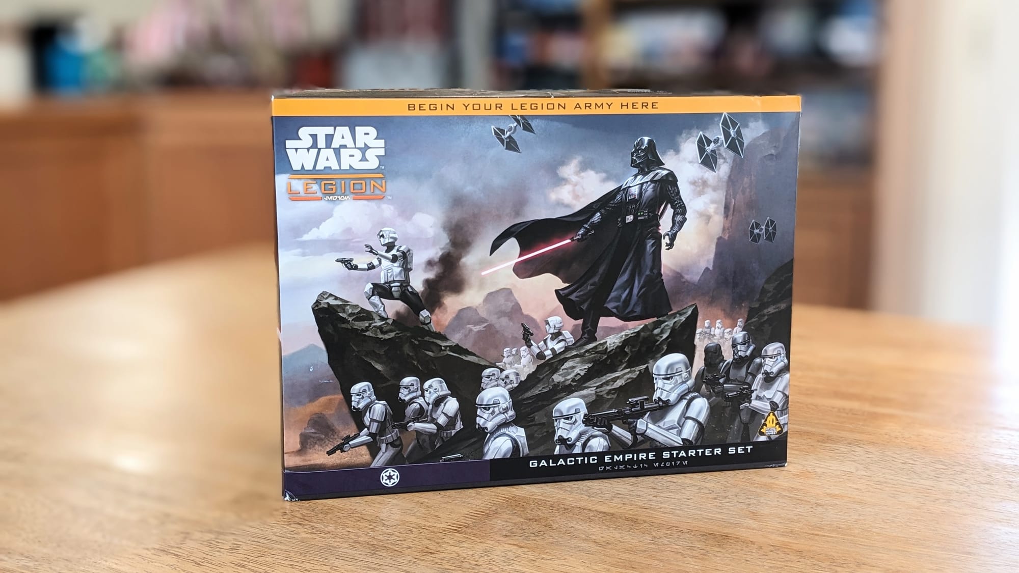 A photo of the Star Wars Legion Galactic Empire Starter Set