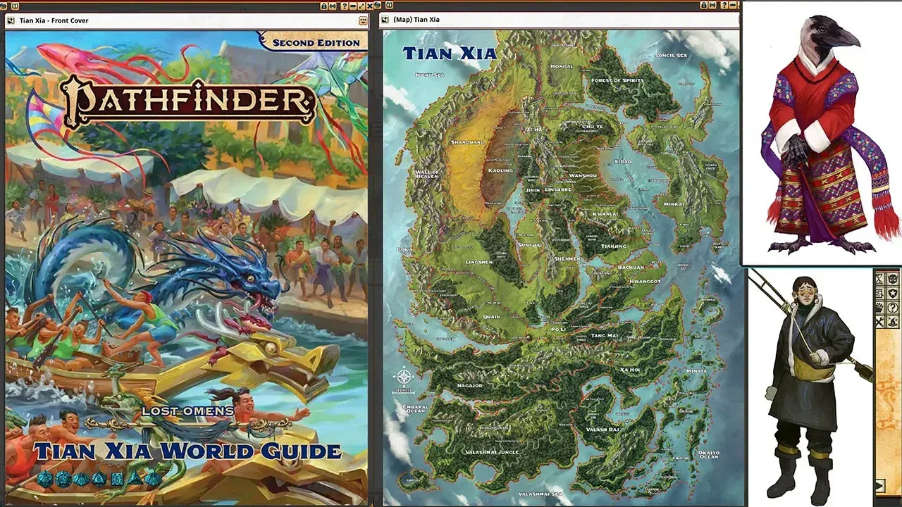 Pathfinder 2E Tian Xia World Guide