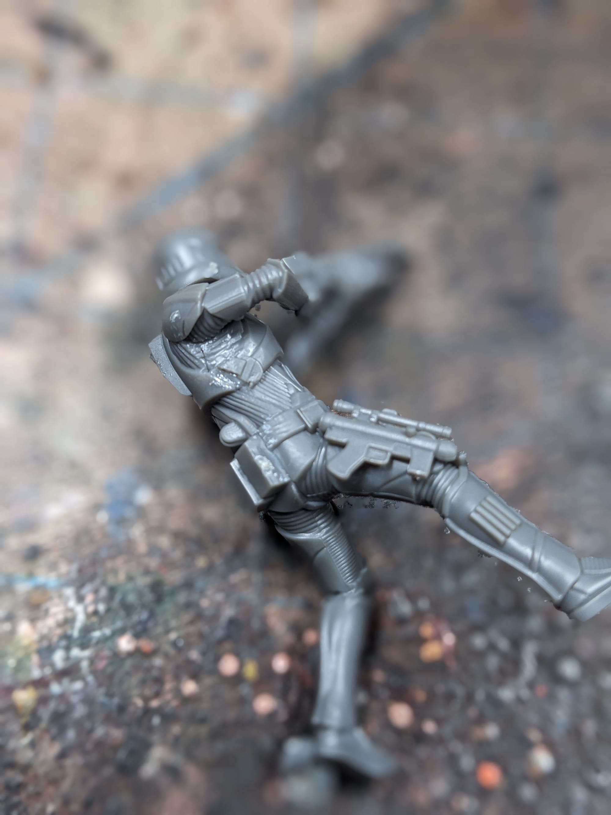 Model Gaps on the side of the Shoretrooper