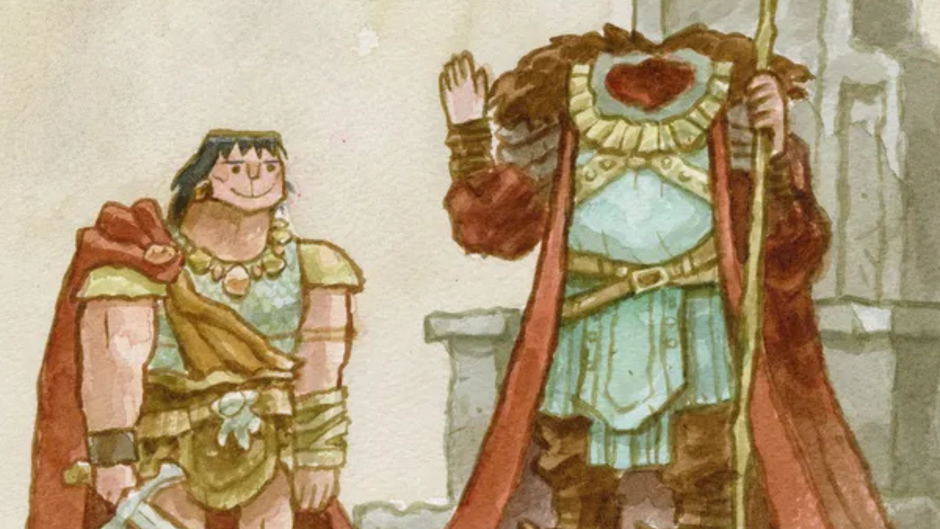 A smiling Conan stands beside the headless body of King Numedides on this children's book inspired variant cover of Conan the Barbarian #28