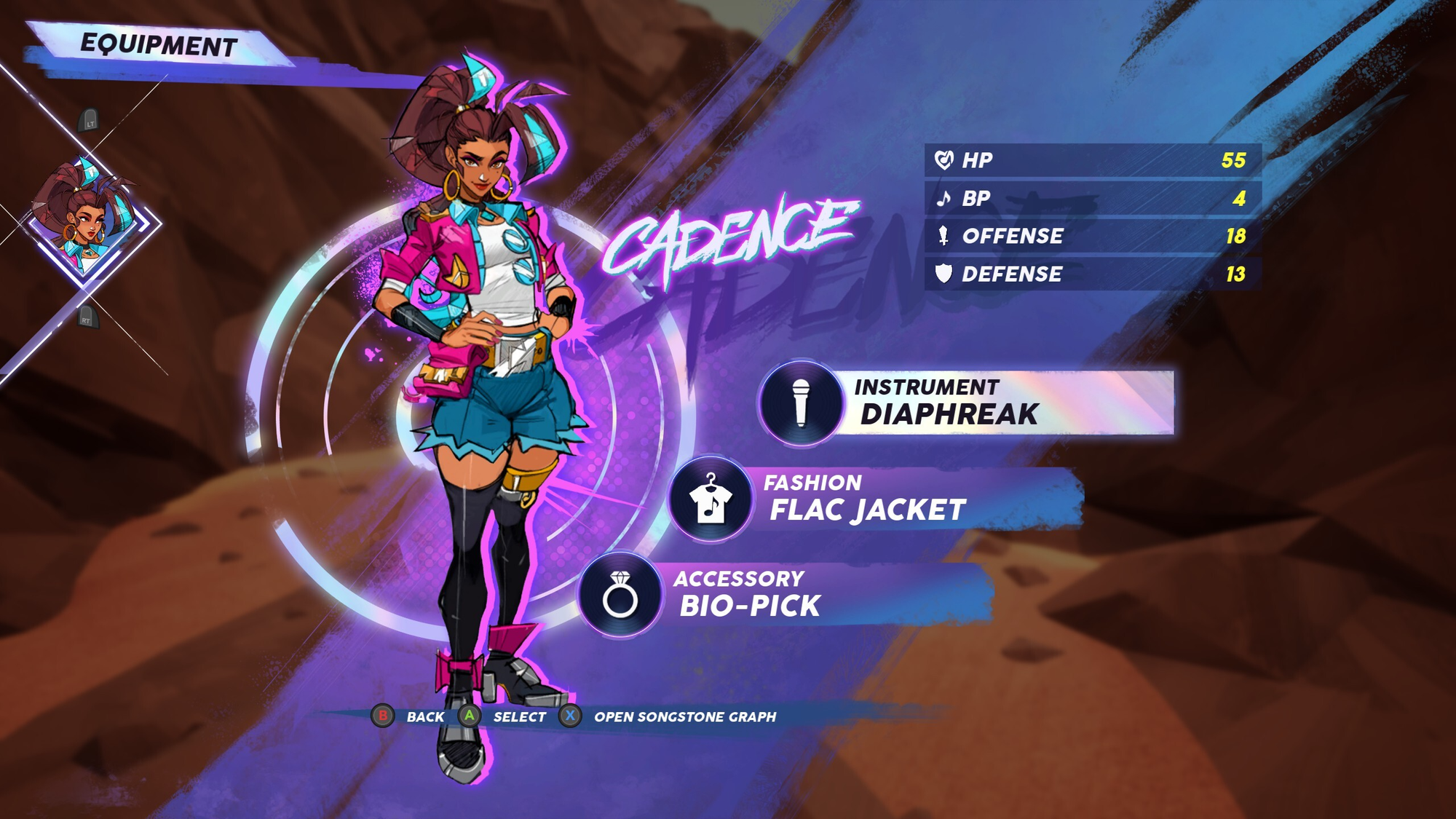 Cadence is an aspiring pop star