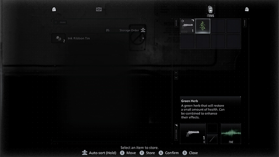 A look at the grid inventory for Grace.