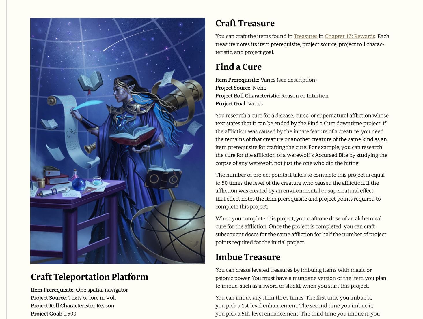 The number of potential projects is huge!