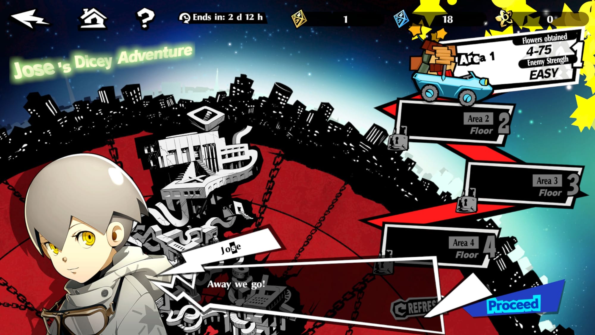 Jose's Dicey Adventure