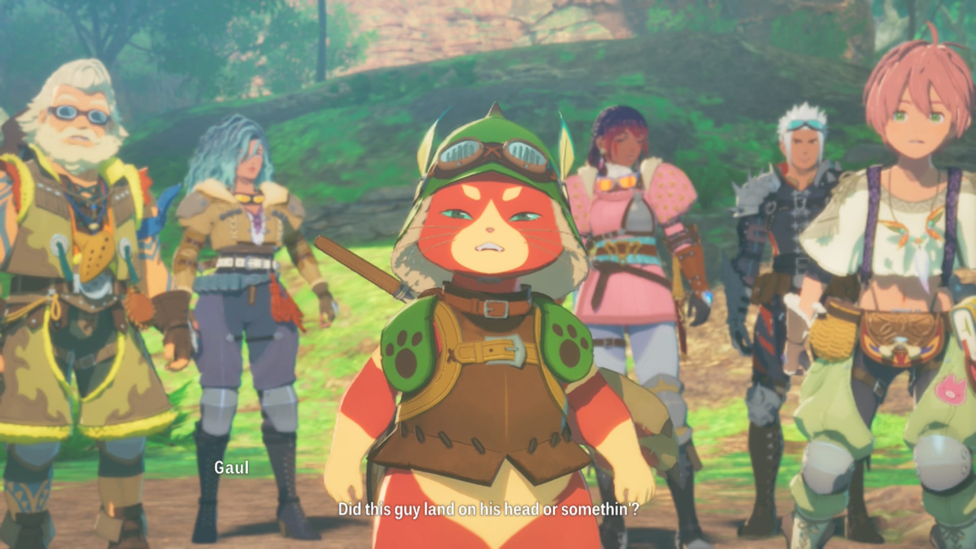 A cutscene in Stories 3.