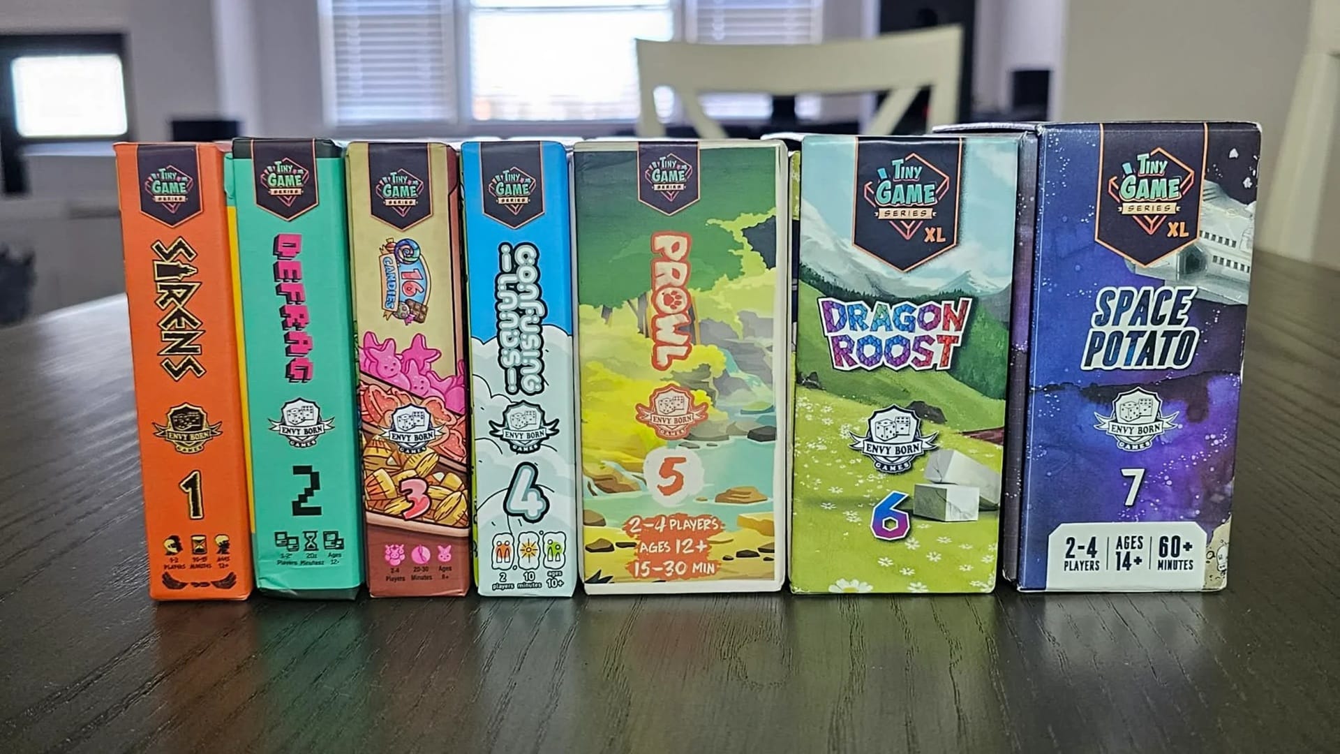 Envy Born Games Tiny Game Series.