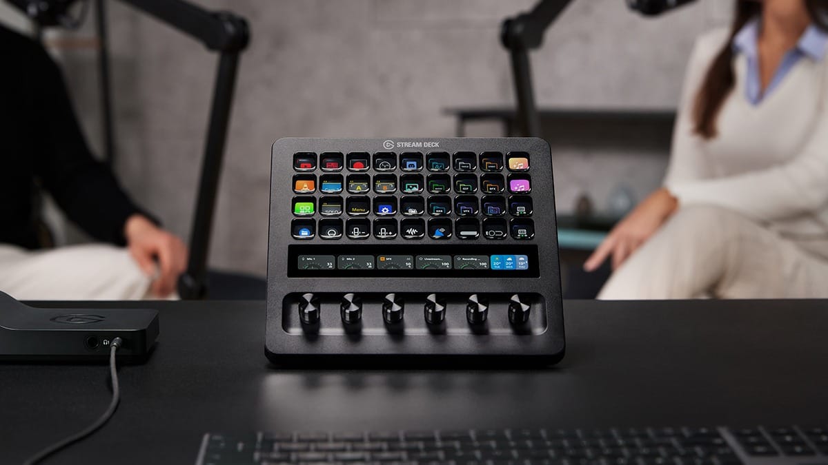 The Elgato Stream Deck.