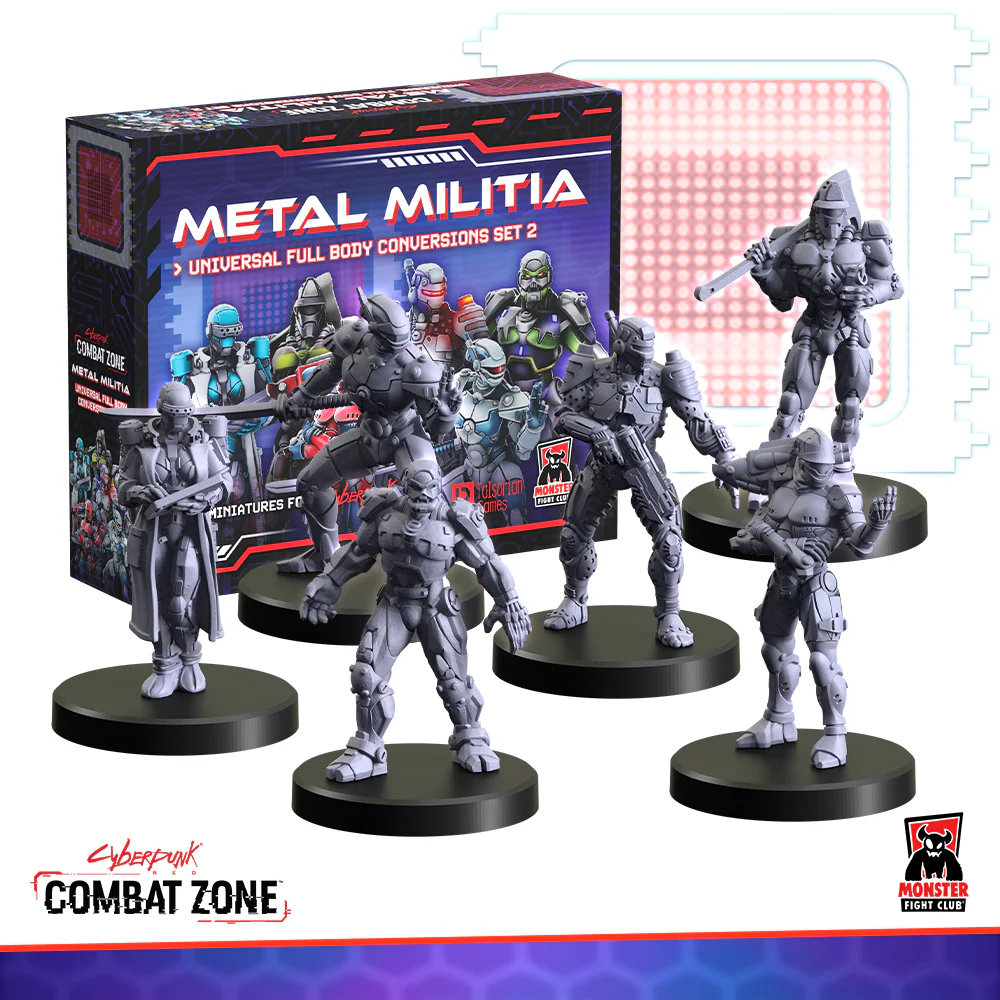 Combat Zone Metal Militia Full Body Conversion Set 2