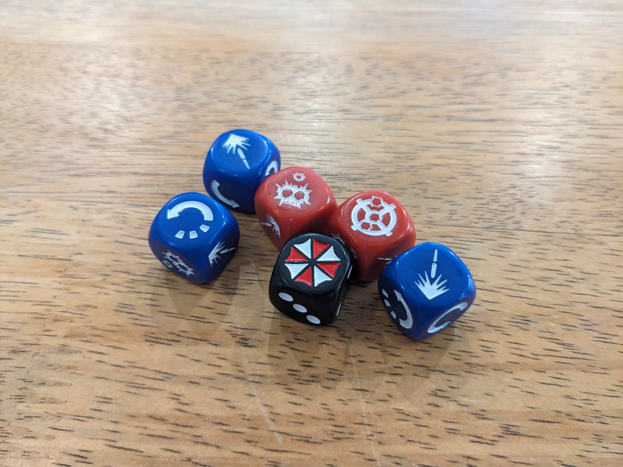 Resident Evil 3: The Board Game Dice