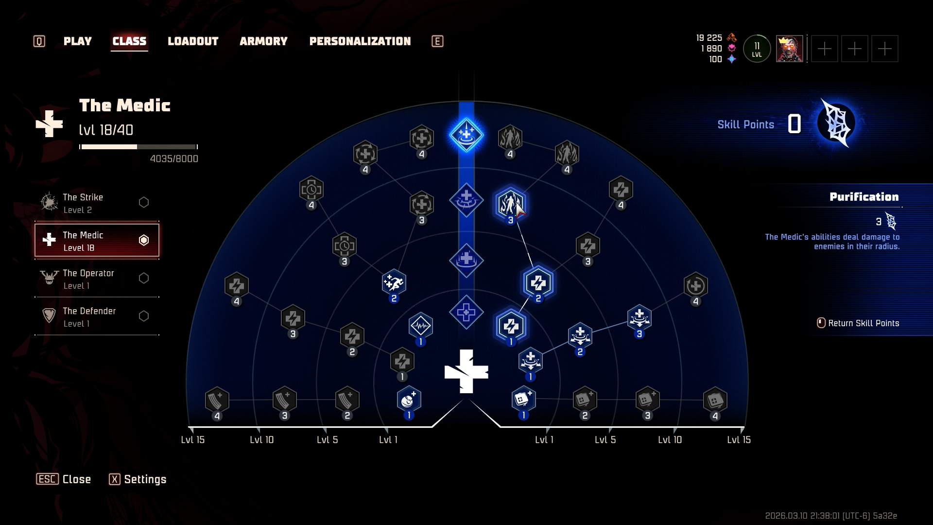 With four classes and plenty of skills to learn, you'll be busy for a while