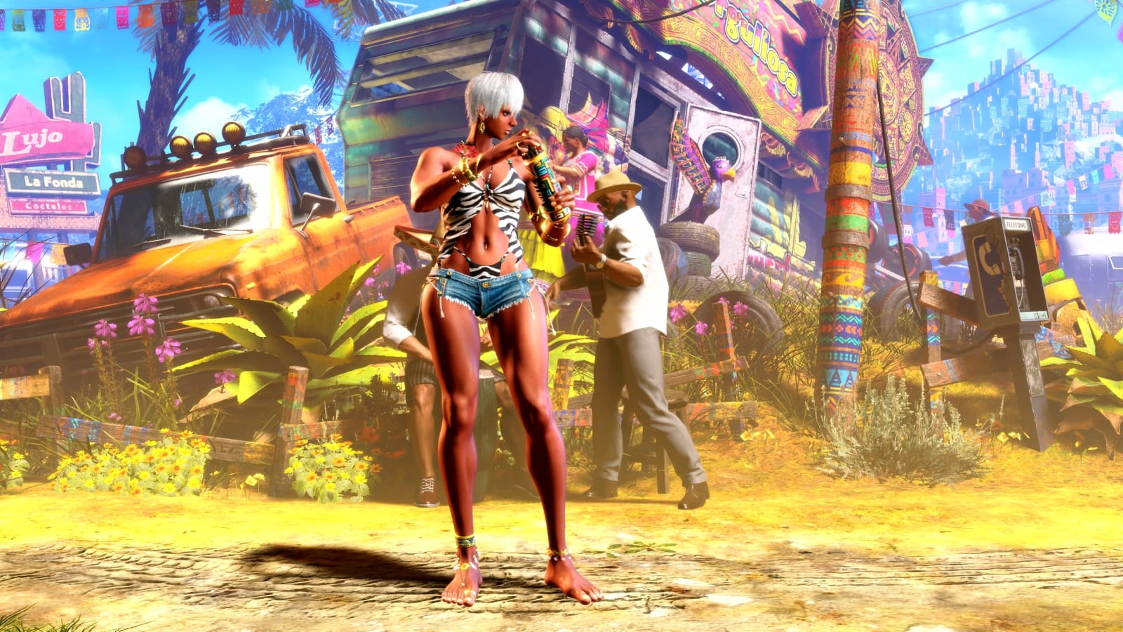 Elena in a new outfit in Street Fighter 6.