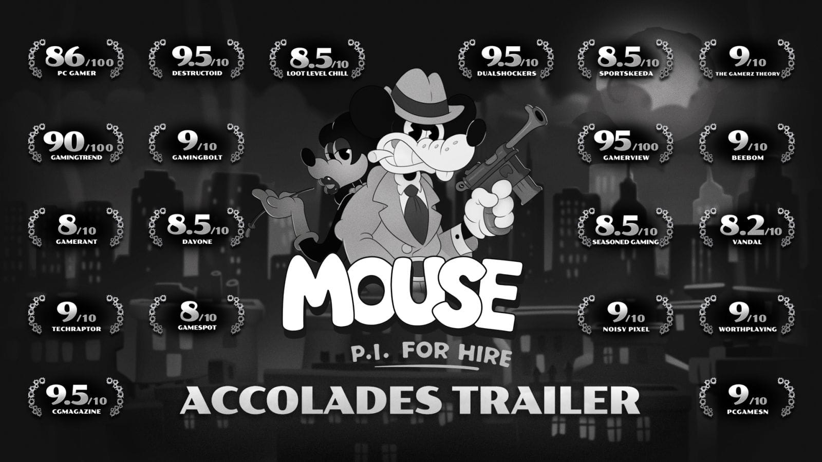 MOUSE: P.I. For Hire gets brie-lliant accolades trailer