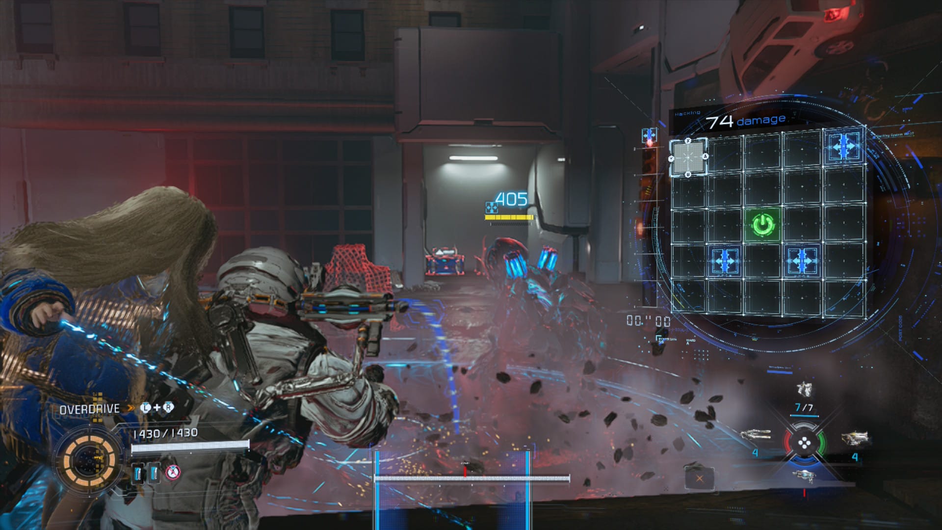 Hacking in PRAGMATA.