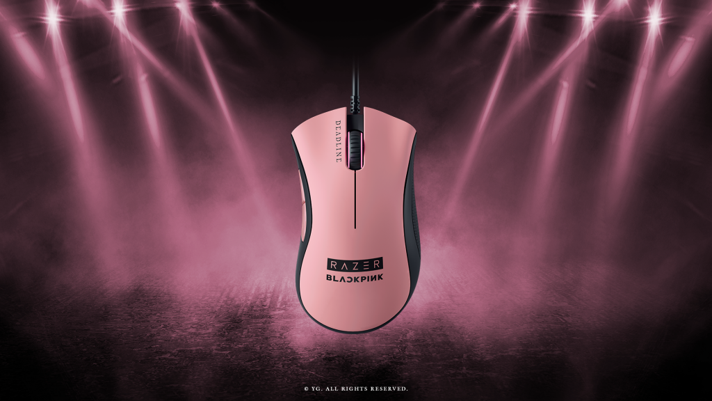 The Razer DeathAdder Essential – BLACKPINK Edition.