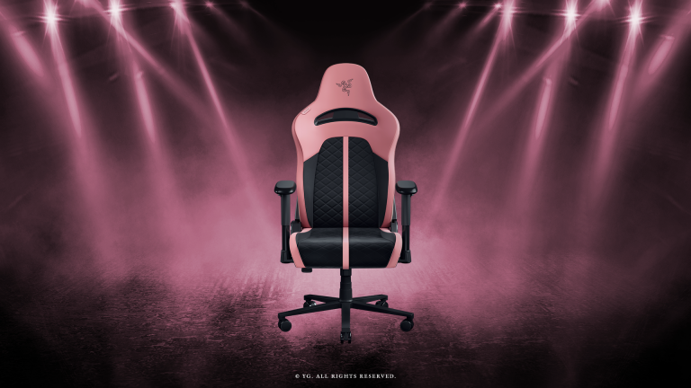 The Razer Enki X&nbsp;– BLACKPINK Edition&nbsp;chair.