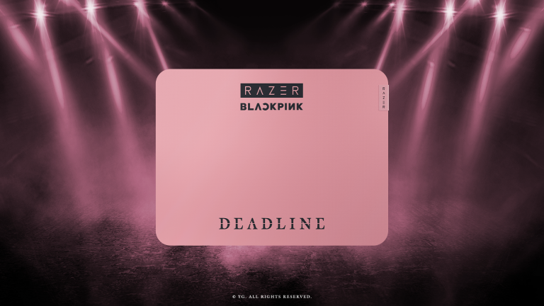 The Razer Gigantus V2 – Medium – BLACKPINK Edition.