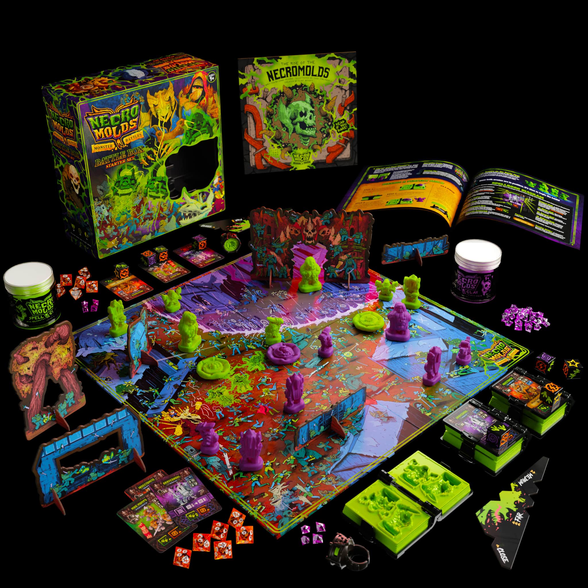 Necromolds Monster Battles Battle Box Starter Set