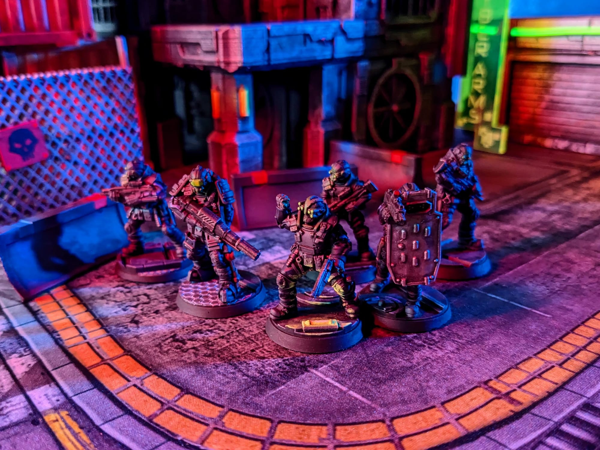 Combat Zone MAX-TAC Starter Gang by Alec Kozak