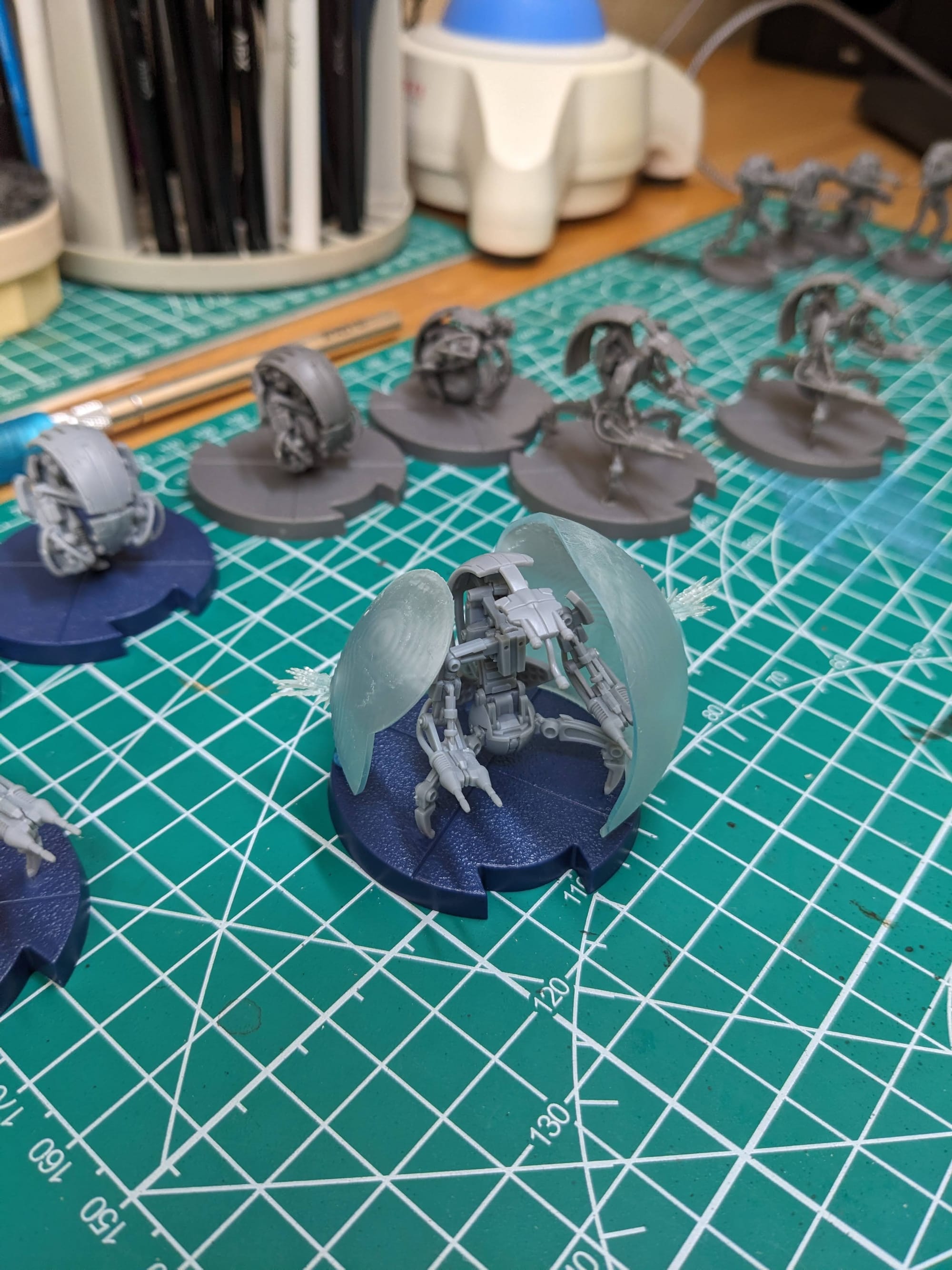 Destroyer Droid with 3D Printed Shield
