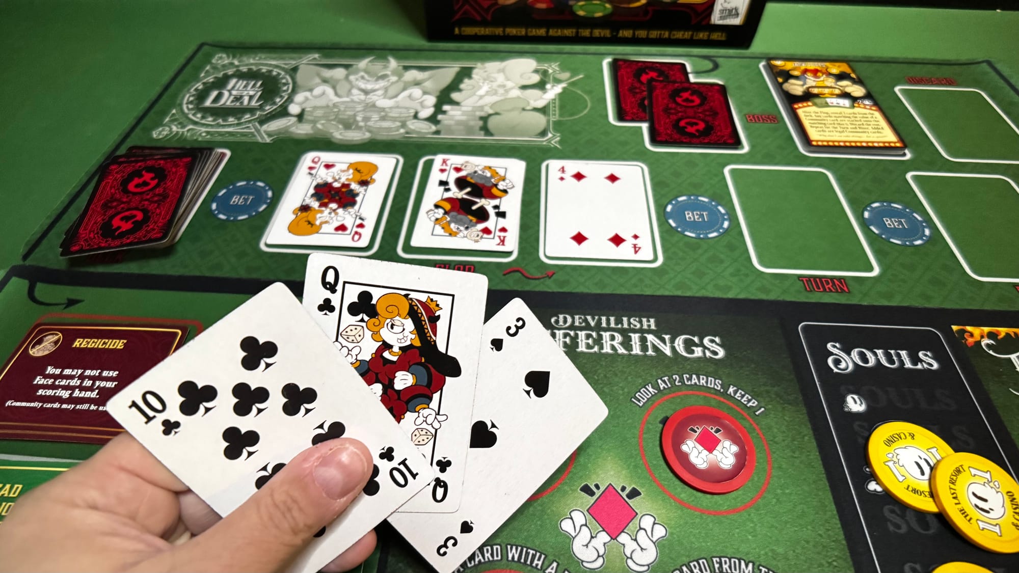 Players get 3 pocket cards, not 2