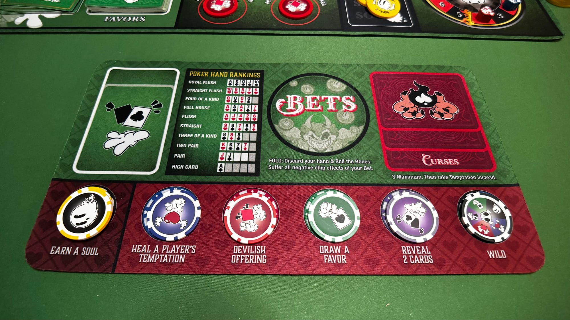 These are all the chips players get