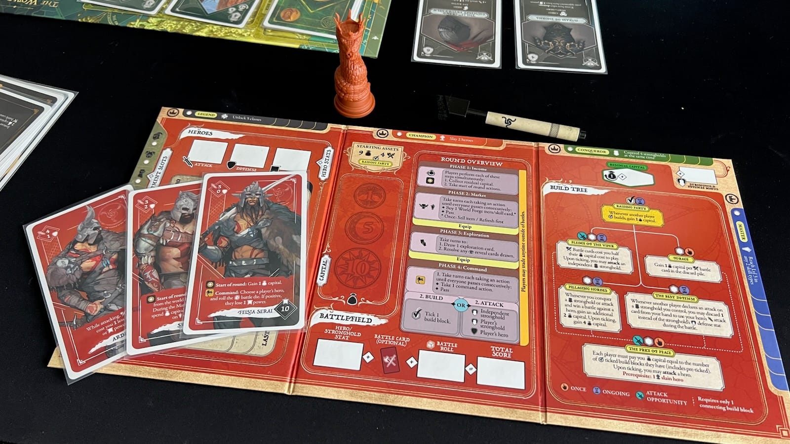 The barbarians from the outskirts of the kingdom.