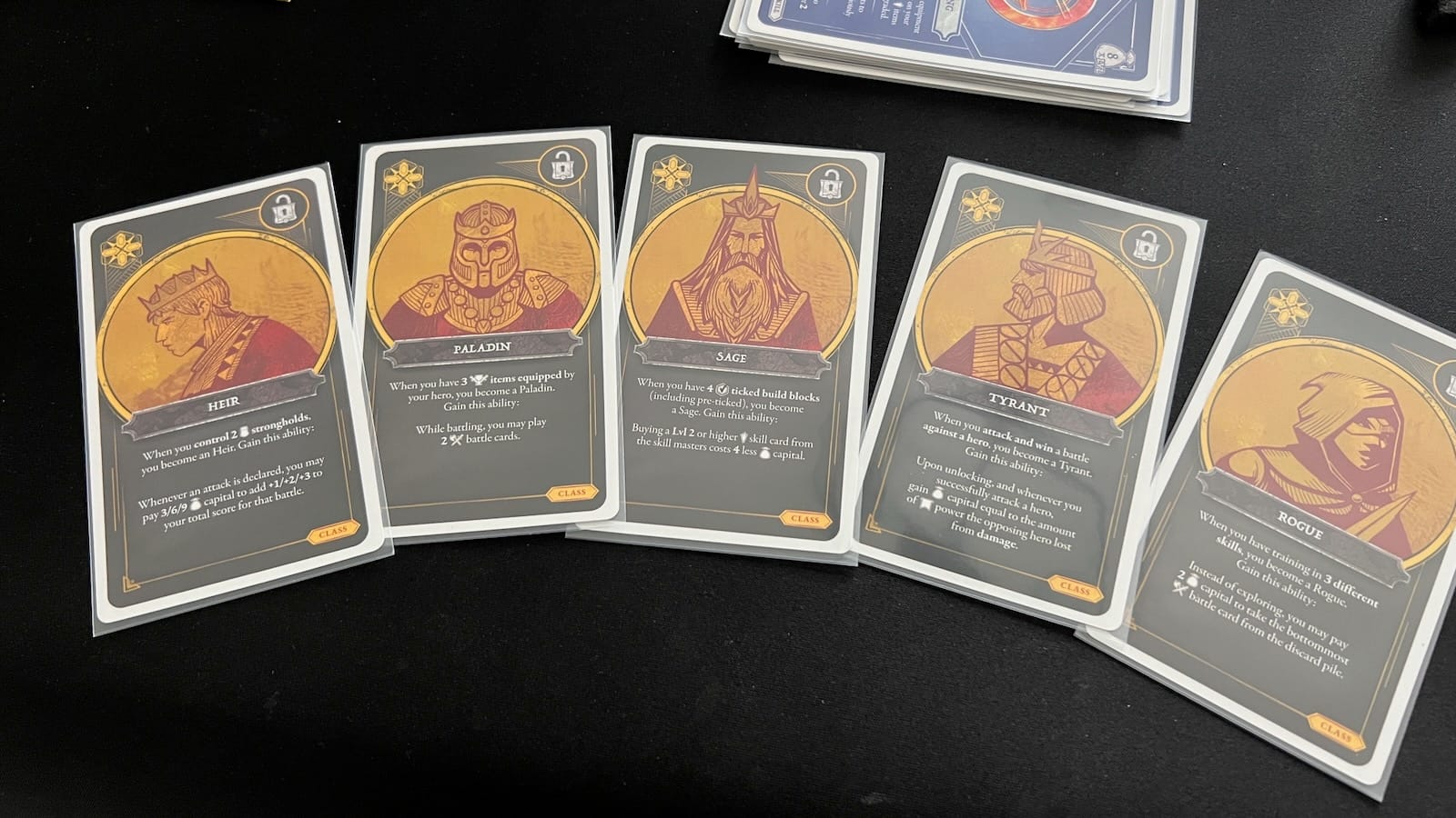 As players accomplish more tasks, they can unlock powerful class cards working toward a Legend Victory.