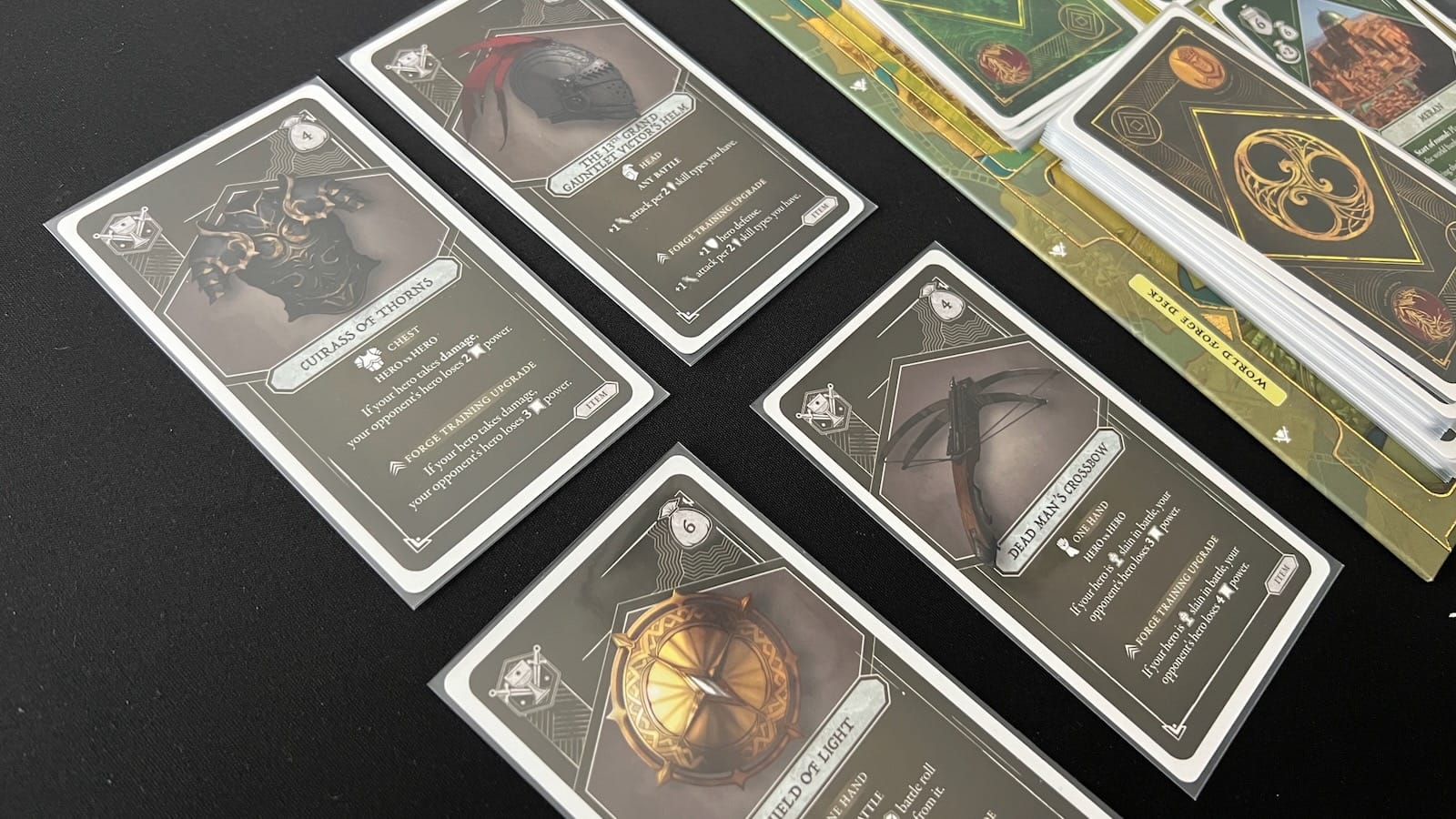 The world forge has many useful items for players to purchase.