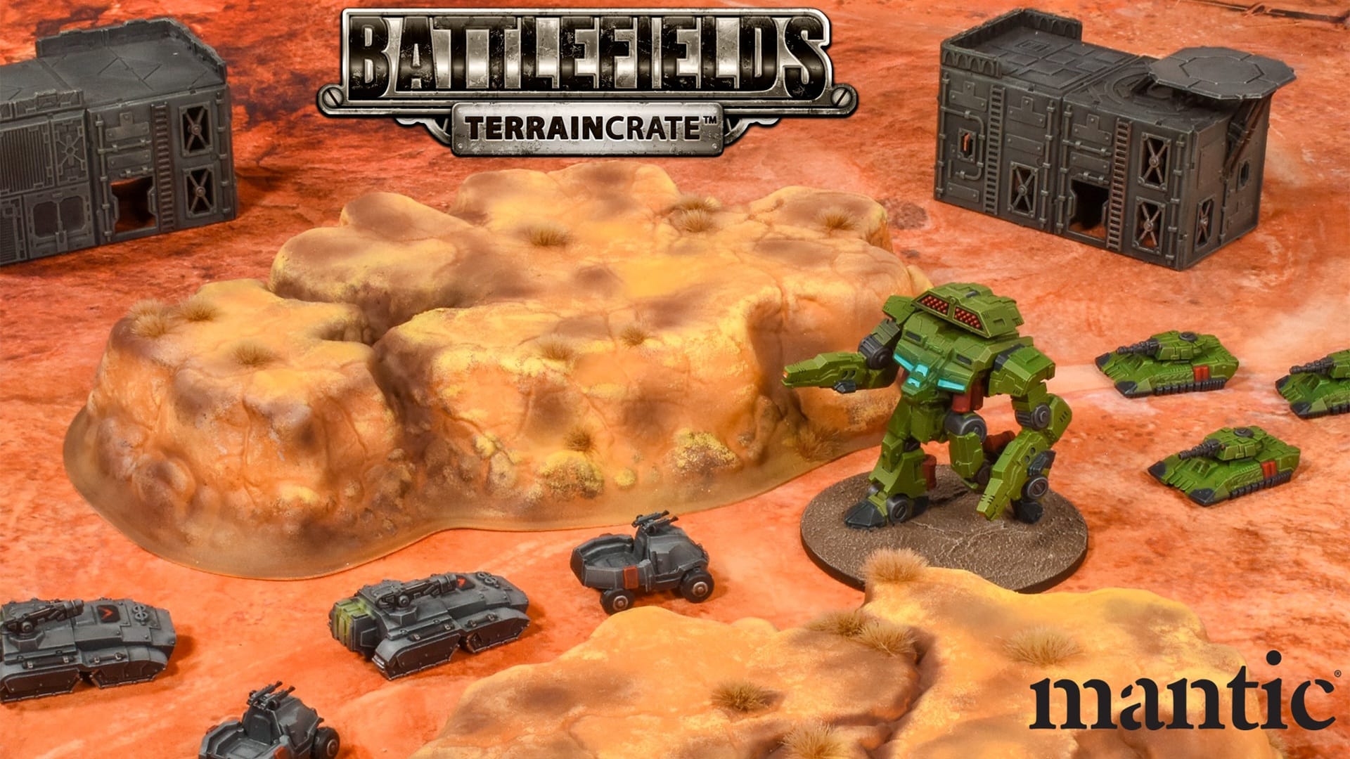 Mantic launches TerrainCrate Battlefields range