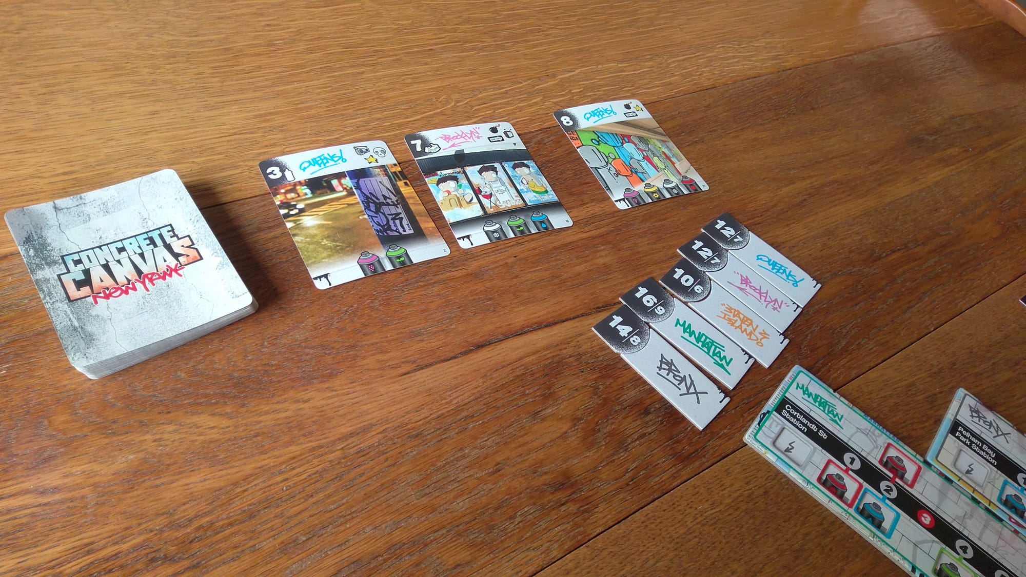 The painting market and randomized borough scoring values