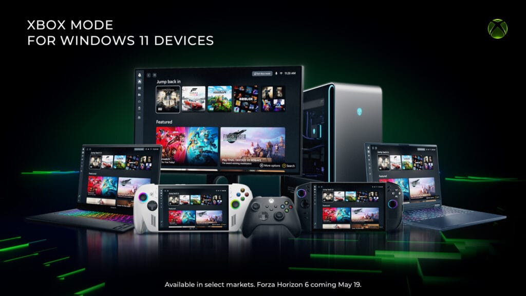 Xbox mode coming to select PCs