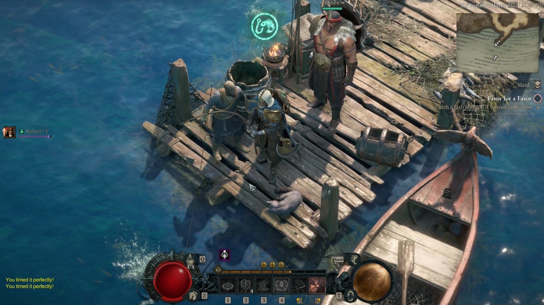 Fishing feels like a pretty weak distraction right now