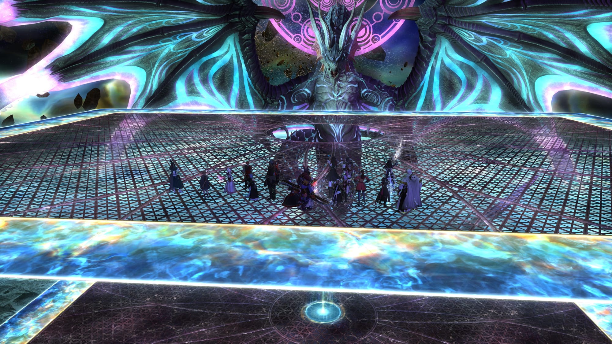 The final boss of the FFXI raids.