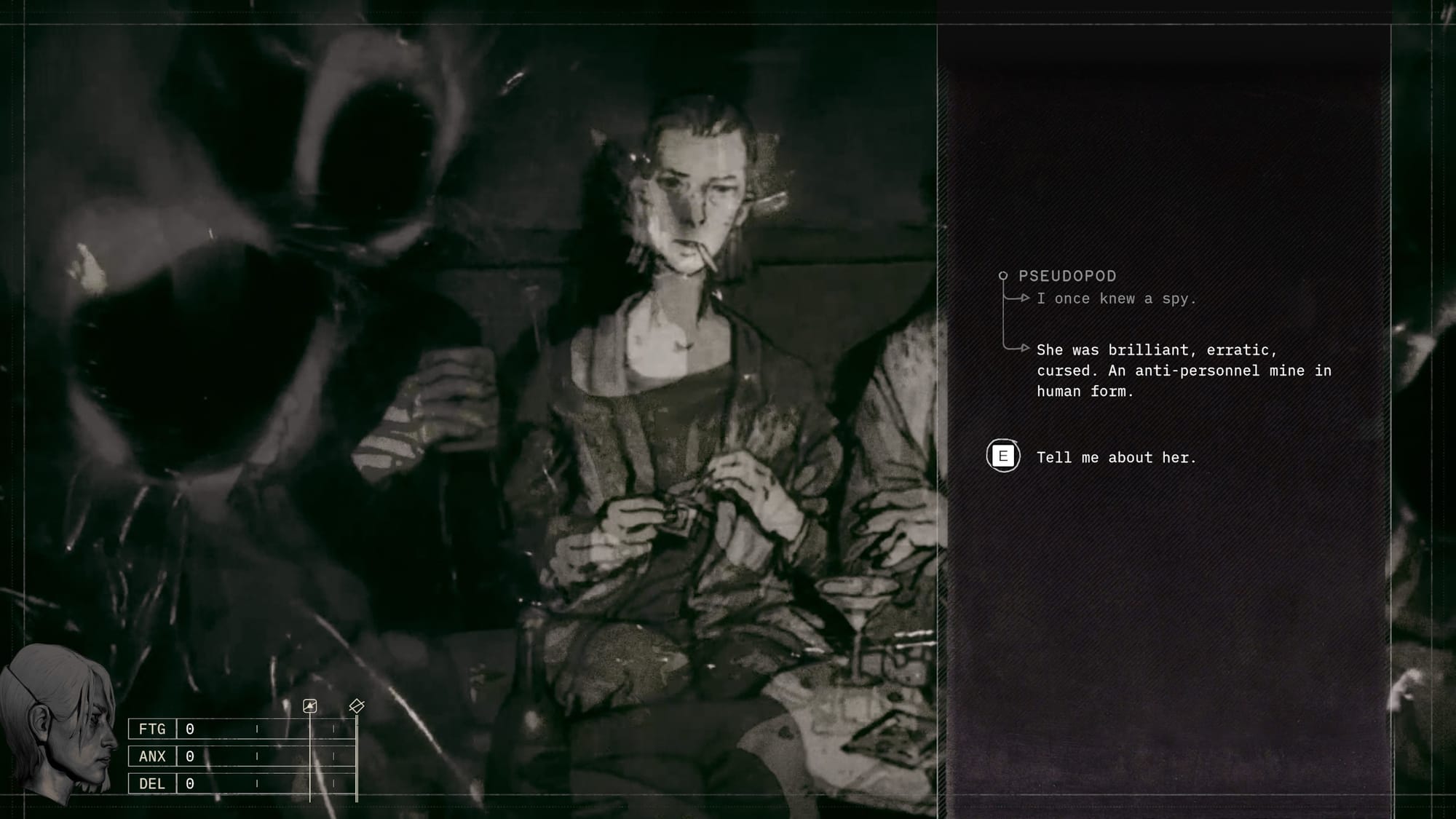 PSEUDOPOD recalls his memory of a brilliant, erratic and cursed spy.