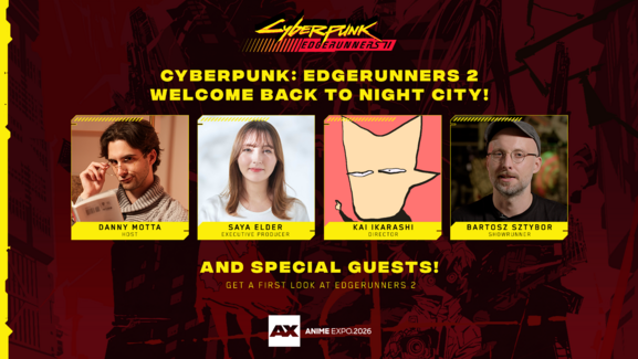 The panel information and guests.