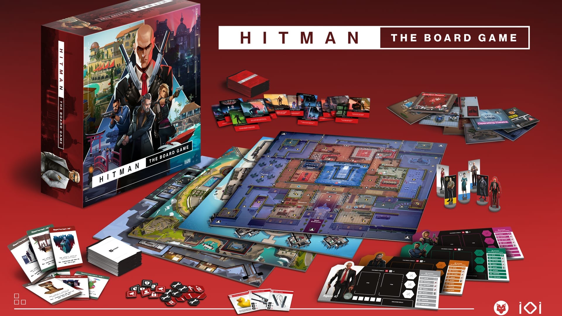 Hitman: The Board Game now live on Gamefound