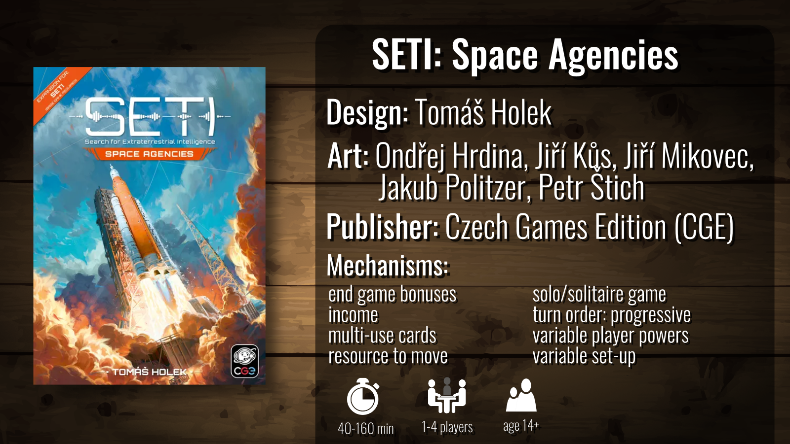 SETI: Space Agencies info