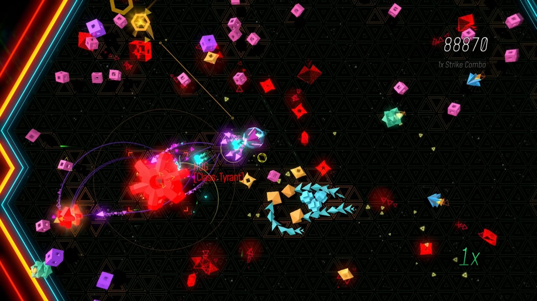 Classic mode has a static arena but plenty of chaos to go around