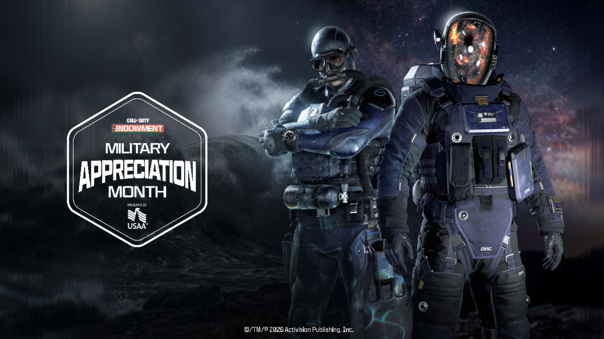 Celebrate Military Appreciation Month in C.O.D.E. style!