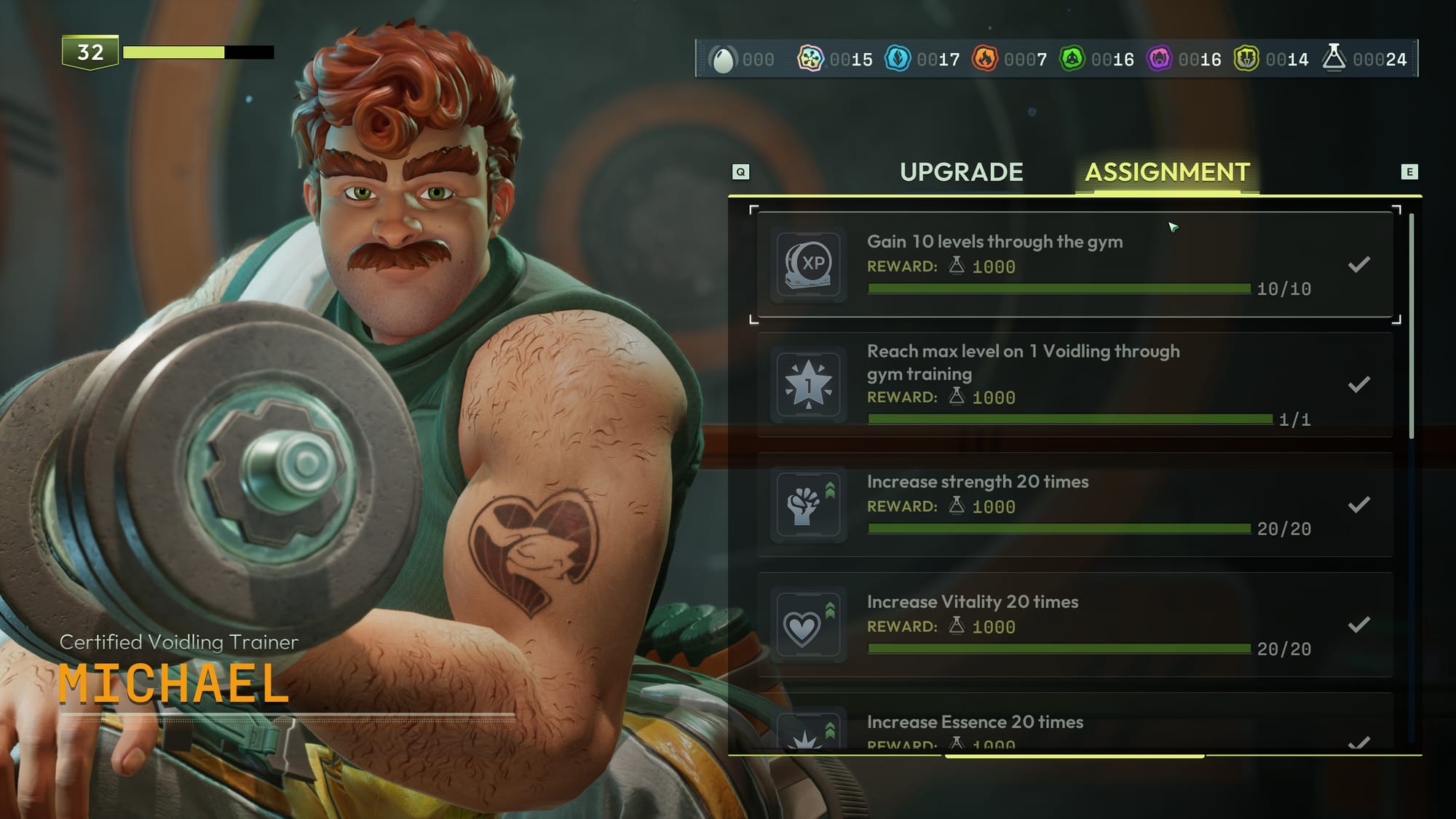 Between missions, NPCs can reward you and help grow your army