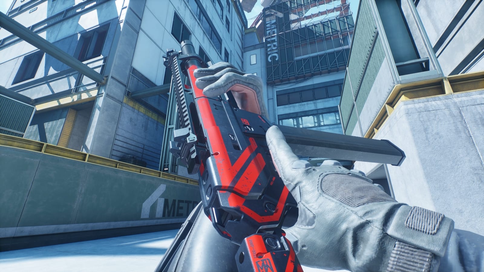 Examining a gun