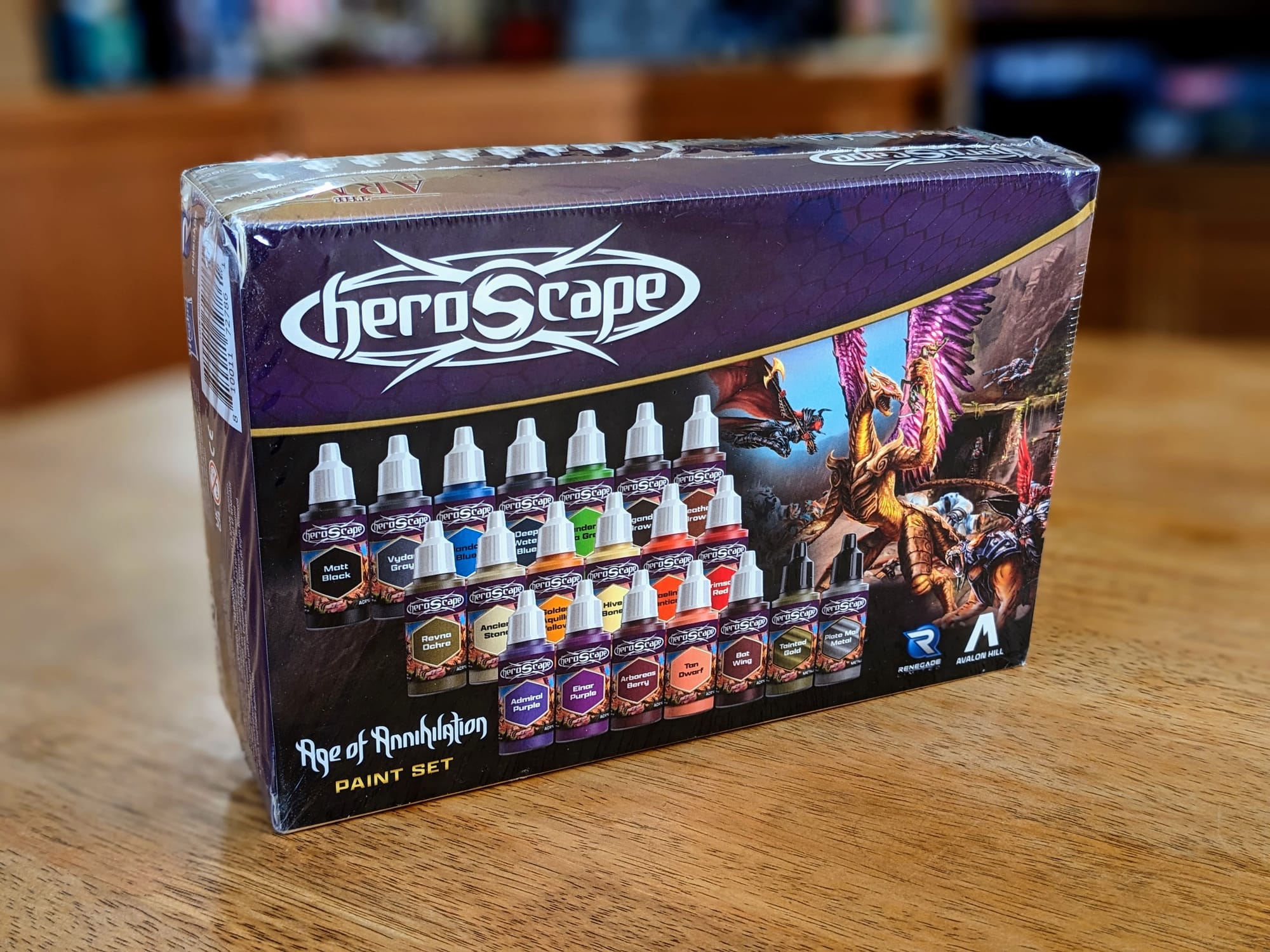 Heroscape Age of Annihilation Paint Set Box