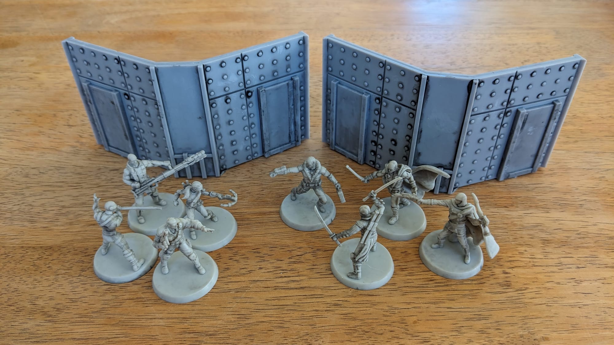 Heroscape G.I. Joe Rumble at the Rift Unpainted minis