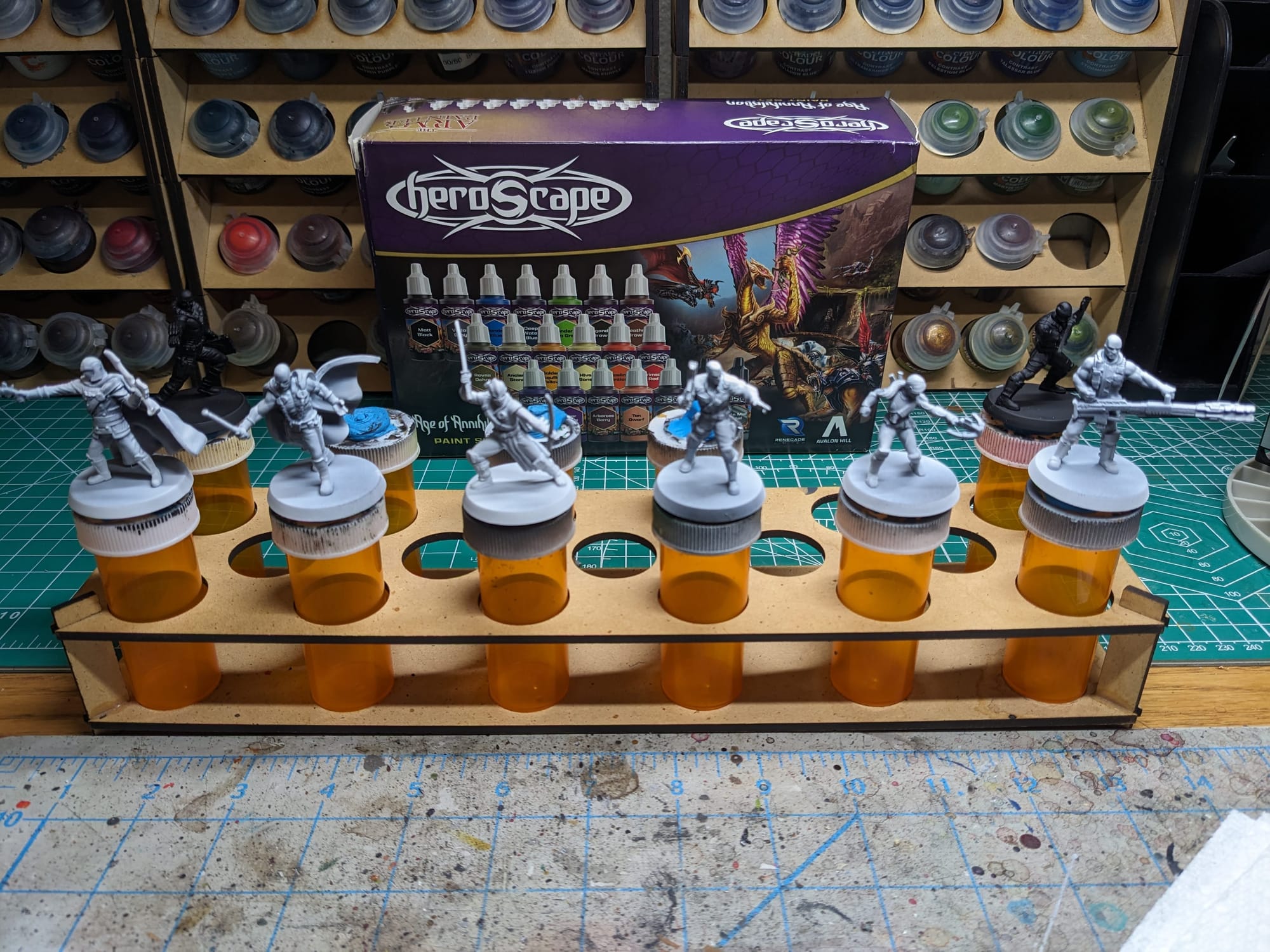 Painting G.I. Joe Heroscape using the Age of Annihilation Paint Set